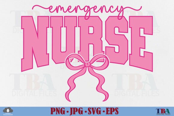 Emergency Nurse Coquette ER Nurse Bow