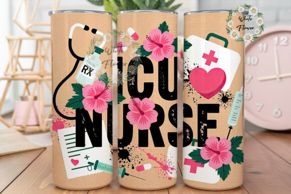 ICU Nurse 20oz Tumbler Wrap