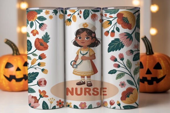 Indigenous Nurse 20oz Tumbler Wrap