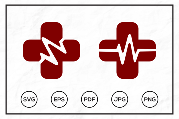 Medical Cross Design Illustration