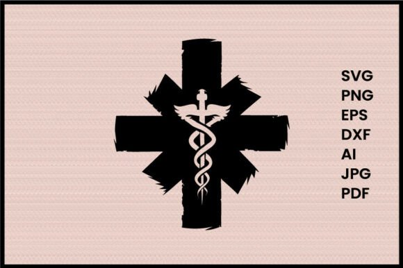 Medical Cross Symbol Silhouette