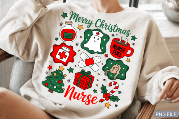 Merry Christmas, Nurse Christmas PNG