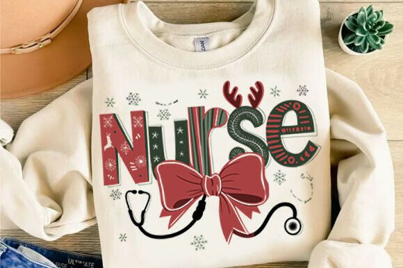 Nurse Coquette Christmas PNG