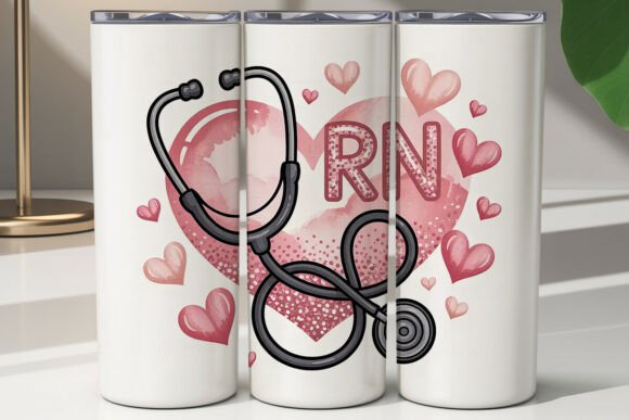 Nurse Stethoscope 20oz Tumbler Wrap