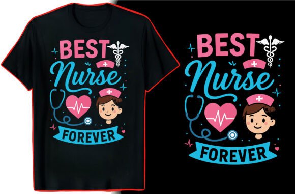 Nurse TShirt Design for Print