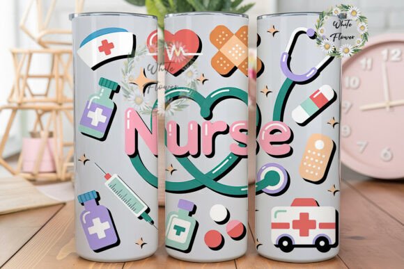 Nurse Tumbler Wrap 20oz