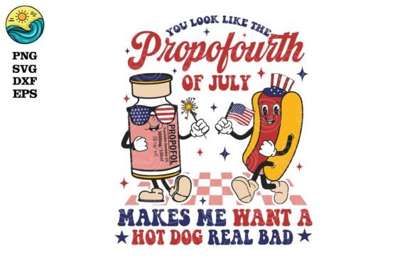 Propofourth Funny July 4th PNG SVG