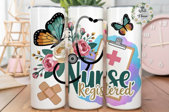 Registered Nurse 20oz Tumbler Wrap