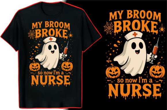 Spooky Nurse Halloween TShirt